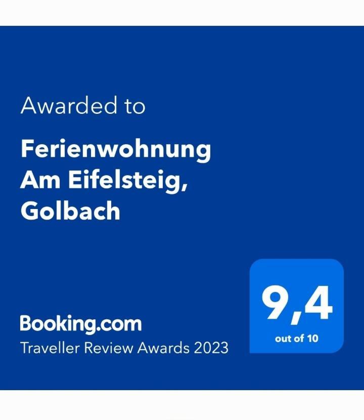 Ferienwohnung Am Eifelsteig, Golbach Kall Exterior foto